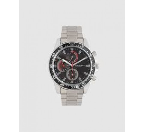 RELOJ RADIANT CAJA Y ARMIS ACERO ESFERA NEGRA RA696701