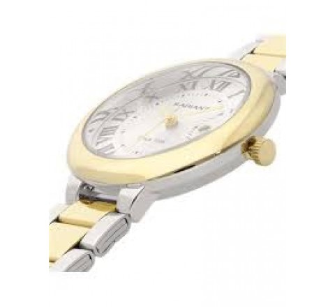 RELOJ RADIANT CAJA Y ARMIS BICOLOR DORADO REDONDO RA684202