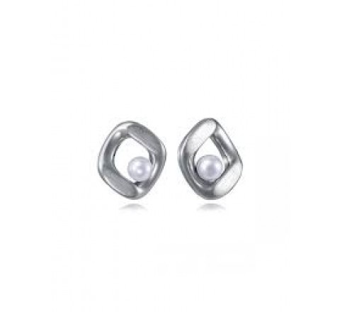PENDIENTES VICEROY ACERO Y PERLA SINTETICA 15229E01000