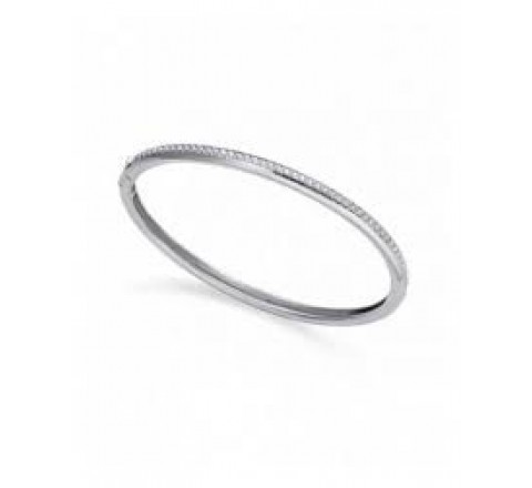 PULSERA VICEROY RIGIDA ACERO Y CIRCONITAS 15277P01000