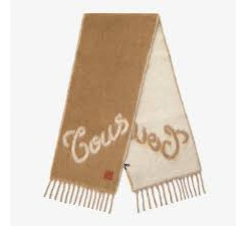 BUFANDA TOUS MONOGRAM MOCA 2002464943