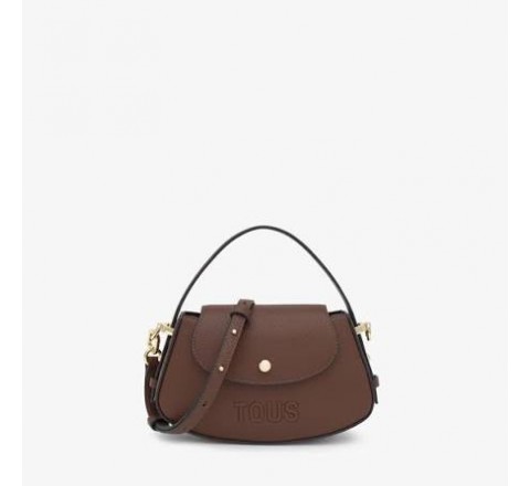 MINI BOLSO TOUS SLP BACK TO BASICS MARRON 2002458943