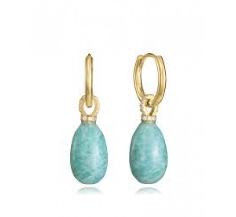 PENDIENTES VICEROY PLATA DORADA PIEDRA NATURAL 13269E100-92