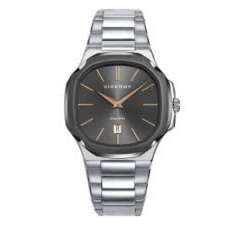 RELOJ VICEROY ACERO BISEL GRIS ZAFIRO 45111-17
