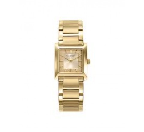 RELOJ VICEROY CAJA Y ARMIS ACERO DORADO CUADRADO 41162-27