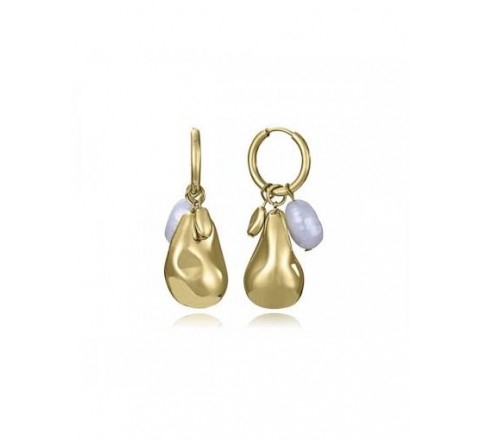 PENDIENTES VICEROY ACERO DORADO PERLA 14284E01012
