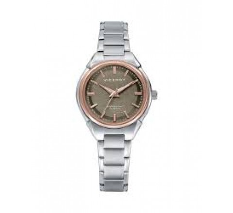 RELOJ VICEROY CAJA BICOLOR ROSADA ARMIS ACERO 401362-17