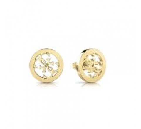 PENDIENTES GUESS ACERO DORADO REDONDOS JUBE02162JWYGT-U