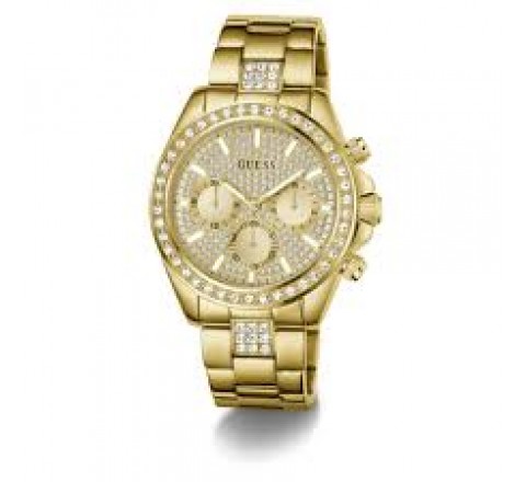 RELOJ GUESS CAJA ARMIS ACERO DORADO CIRCONITAS GW1136G2