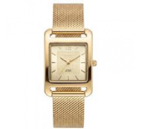 RELOJ RADIANT CAJA ARMIS DORADO CUADRADO RA711202
