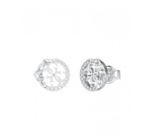 PENDIENTES GUESS ACERO CIRCONITAS JUBE05041JWRHT-U
