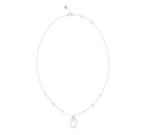 GARGANTILLA GUESS ACERO LOGO CIRCONITAS JUBN06340JWRHT-U