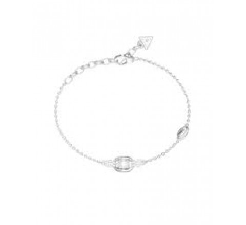 PULSERA GUESS ACERO CON CIRCONITAS JUBB06390JWRHS