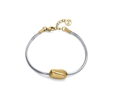 PULSERA VICEROY ACERO Y MOTIVO DORADO 14449P01000