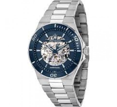 RELOJ MASERATI AUTOMATICO CAJA Y ARMIS ACERO R8823140019
