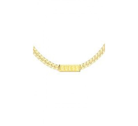 GARGANTILLA GUESS ACERO DORADO CIRCONITAS JUMN05014JWYGT-U
