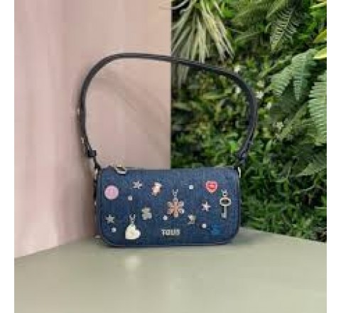 BOLSO HOMBRO S TOUS JOY MOTIF AZUL MARINO 2002470333