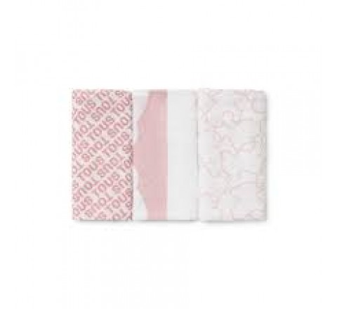 PACK 3 MUSELINAS TOUS BABY ROSA MMUSE-01 2002210503