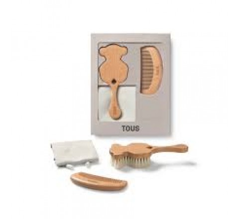 SET CEPILLO PEINE TOUS BABY BEAUTY BEAUTY-2401 2002423403