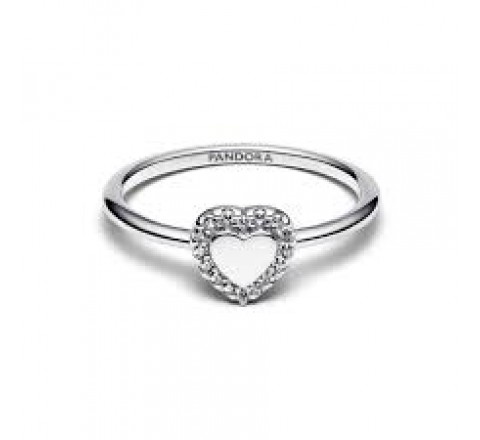ANILLO PANDORA PLATA CORAZON GRABABLE Nº14 193801C01-54