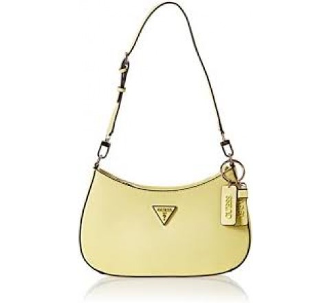 BOLSO GUESS NOELLE TOP ZIP SHOULDER PALE YELLOW ZG787918