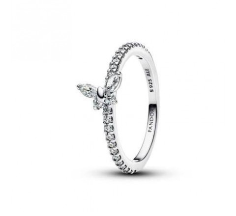 ANILLO PANDORA PLATA MARIPOSA CIRCONITAS Nº10 194269C03-50