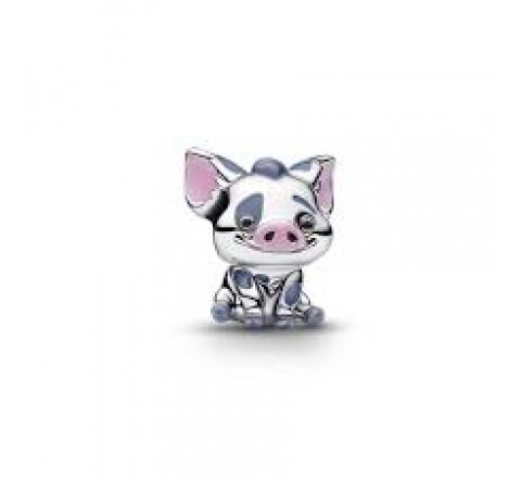 CHARM PANDORA PLATA CERDO PUA VAIANA DISNEY 793843C01