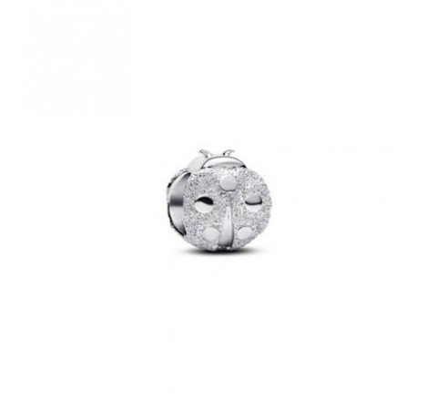 CHARM PANDORA PLATA MINI MARIQUITA TEXTURA 794527C00