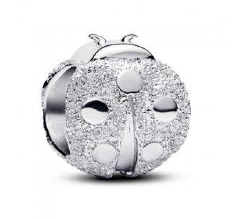 CHARM PANDORA PLATA MINI MARIQUITA TEXTURA 794527C00