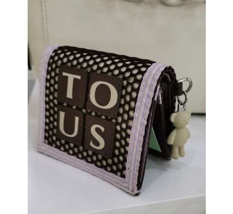 BILLETERA XS TOUS NET MARRON 295900892