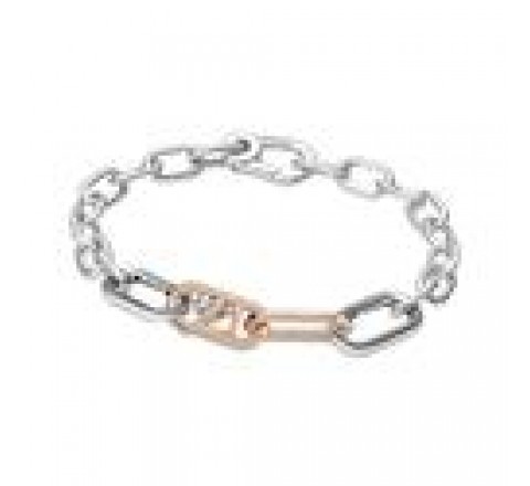 LINK DOBLE PANDORA ME PLATA ROSADA LOVE IT 781699C01