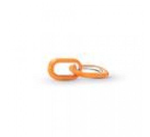 LINK DOBLE PANDORA ME PLATA NARANJA BRILLANTE 791971C01