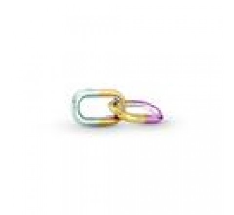 LINK DOBLE PANDORA ME PLATA TYE-DYE COLORES 791904C01