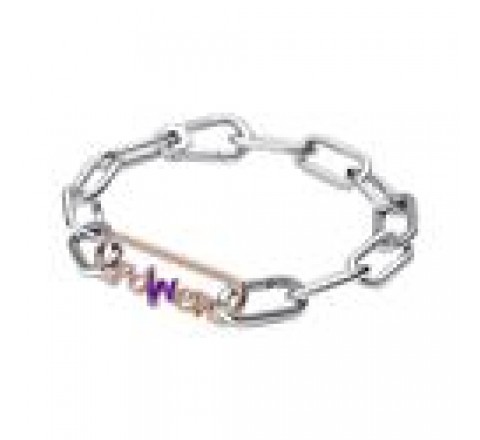 LINK PANDORA ME PLATA ROSADA PALABRA POWER 780766C01
