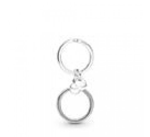 LLAVERO PANDORA PLATA SE ENTRAN CHARMS 399566C00