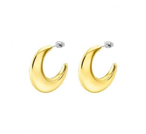 PENDIENTES LOTUS STYLE CHAPADO AROS LS2408-4/2