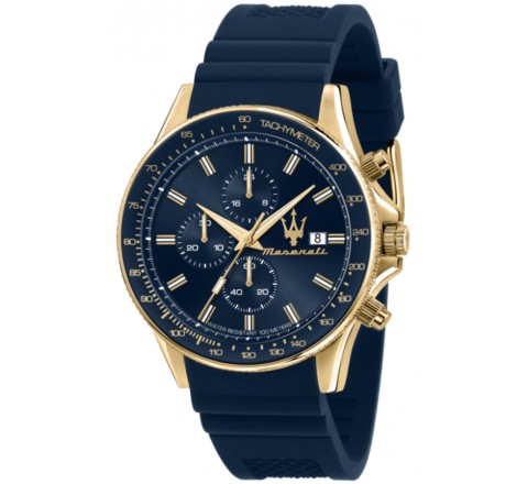 RELOJ MASERATI CABALLERO CRONO CHAPADO R8871640004