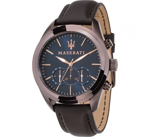 RELOJ MASERATI R8871612008 CORREA MARRON