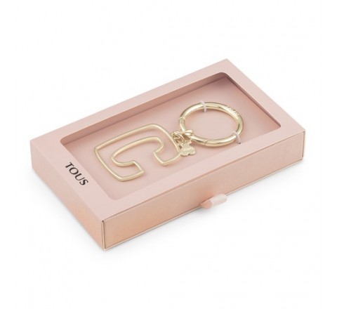 COLGANTE-LLAVERO TOUS LETRA C DORADO 895930003