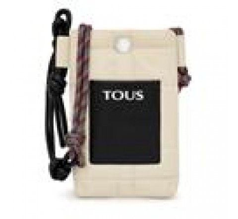 MINI BOLSO TOUS EMPIRE PADDED BEIGE 2001785301 295902074