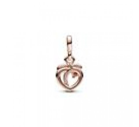 CHARM COLGANTE PANDORA ME PLATA ROSADA CHEKY PEACH 781212C01