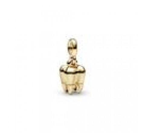 CHARM COLGANTE PANDORA ME PLATA DORADA DIENTE 762300C01