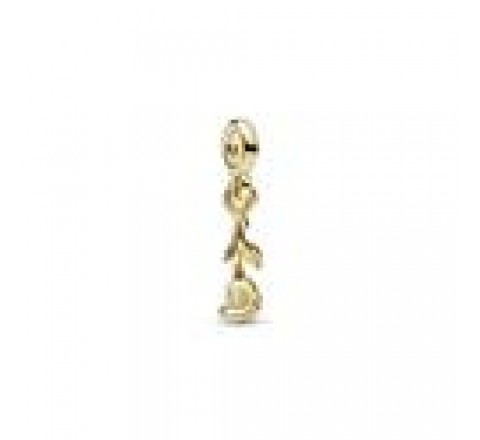 CHARM PANDORA ME PLATA DORADA ROSA ROMANCE 762467C00