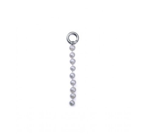 COLGANTE VICEROY ACERO Y PERLAS NATURAL 14232M09000