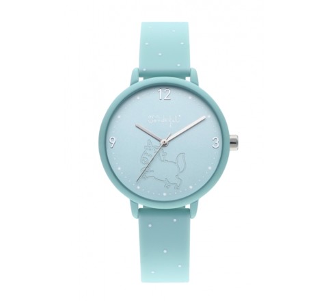 RELOJ MR WONDERFUL WR30201 SILICONA VERDE CLARO CAJA VERDE