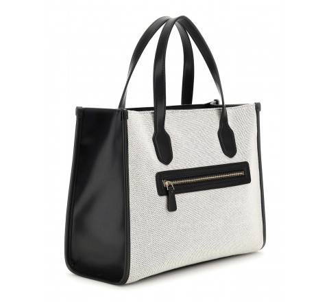 BOLSO GUESS G STATUS NATURAL BLACK HWWG9198220