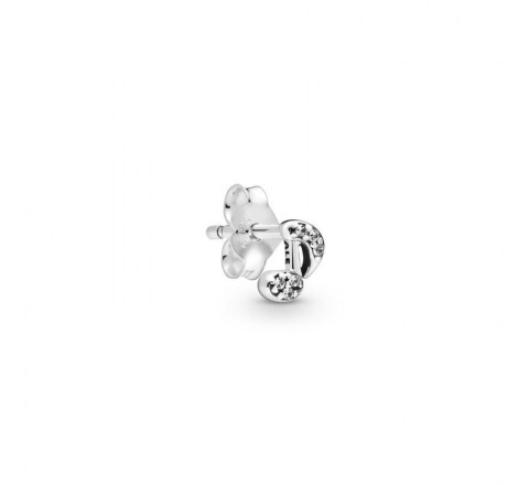 PENDIENTE PANDORA ME 298366CZ PLATA NOTA MUSICAL CIRCONITAS