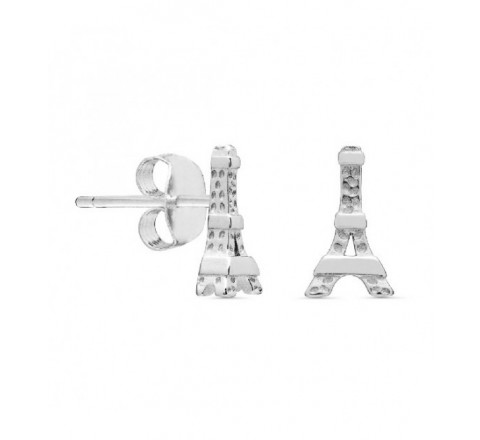 PENDIENTES PLATA TORRE EIFFEL PE5188