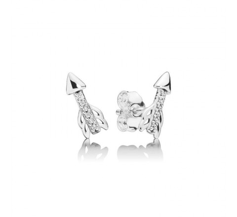 PENDIENTES PANDORA 297828CZ PLATA FLECHAS Y CIRCONITAS