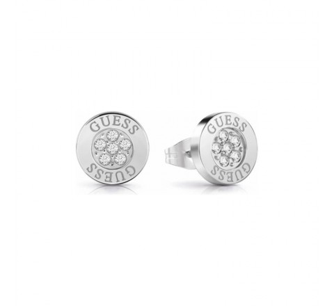 PENDIENTES GUESS ACERO REDONDO CIRCONITAS JUBE02158JWRHT-U